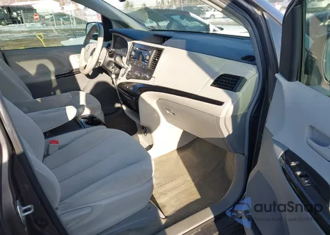 2012 Toyota Sienna Le V6 8 Passenger from USA, damaged, VIN 5TDKK3DC7CS211450